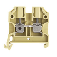 Weidmuller Feed-through terminal, screw, c/s 4mm²