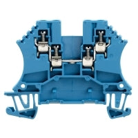 Weidmuller Feed-through terminal, screw, blue, c/s 1.5mm²