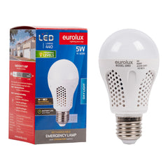 Eurolux LED Rechargeable lamp, E27, 6500K, 230V, 5W