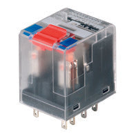 Weidmuller Relay, plug-in, 4 c/o, 115VAC, 6A, 9.2mA