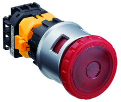 Euchner ES-XN4E-LL413Q4MFR Emergency stop button, red, 30mm