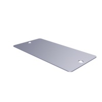 Weidmuller SM 22/22 K MC NE SI Device marker, silver, 22x22mm - Weidmuller