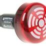 Werma LED Buzzer, continuous tone, red, 80dB, 230VAC
