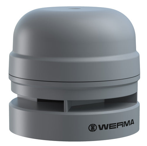 Werma Midi multi-tone sounder, grey, 110dB, 12/24VAC/DC