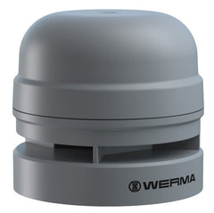 Werma Midi multi-tone sounder, grey, 110dB, 12/24VAC/DC