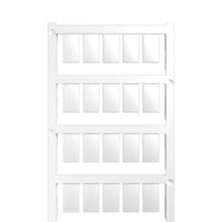 Weidmuller Device marker, pluggable, white, 9 x 17mm