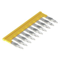 Weidmuller Cross-connector, yellow, 10-pole, 32A, 6.1mm