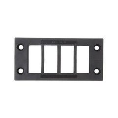 Weidmuller Cable entry strip, plastic, black
