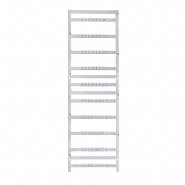 Weidmuller Terminal marker, white, 5 x 4mm