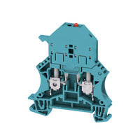 Weidmuller Fuse terminal, screw, blue, c/s 6mm², 36V, 6.3A