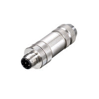 Weidmuller Plugs, custom made, M12, pin, straight, 250V, 4A