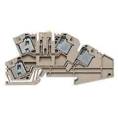 Weidmuller Test-disconnect terminal, d/beige, 100 x 5.1mm