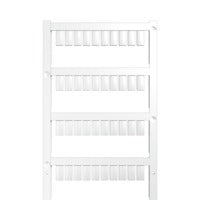 Weidmuller Device marker, white, pluggable, 5 x 10mm