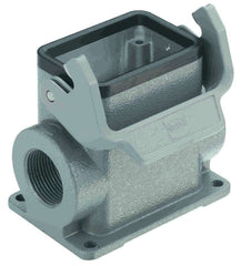 Harting Surface mounted housing,, 2 lever, 2 x PG21, grey
