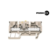 Weidmuller Test-disconnect terminal, push-in, 32A, 4mm²