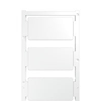 Weidmuller Device marker holder, white, 30 x 60mm