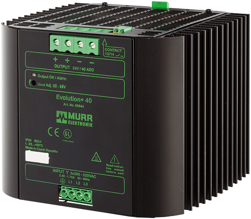 Murr PS/3AC/24DC/40 Power supply Emparro20, advanced, 3-phase, 24VDC, 40A