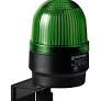Werma LED Permanent flashing beacon, green, 24VAC/DC