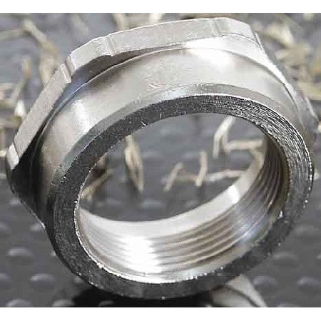 Pflitsch Locknut, brass nickel plated, M40 x 1.5 Pflitsch