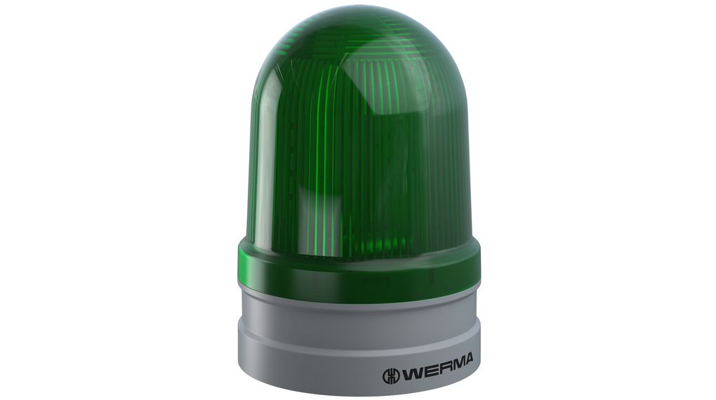 Werma Maxi Twinlight LED beacon, green, 12/24VAC/DC
