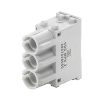 Weidmuller Pneumatic module, male/female, 3-pole, 8 bar