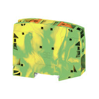 Weidmuller PE terminal, push-in, green/yellow, 50mm² Weidmuller