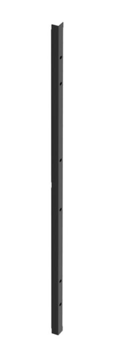 Troax ST 2050 End profile, RAL 9005, (L) 2050mm
