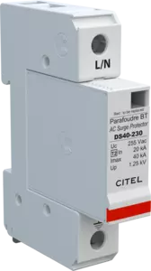 Citel DAC50S-10-320 SPD, pluggable, type 2, AC, 1-pole, 320VAC