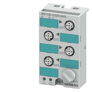 Siemens AS-Interface compact modules, 45 digital 4 DQ - 3RK1100-1CQ20-0AA3