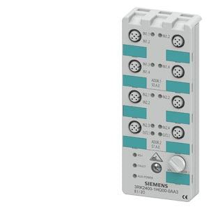 Siemens AS-i Compact module, K60 digital A/B slave, 2A 24VDC - 3RK2400-1HQ00-0AA3