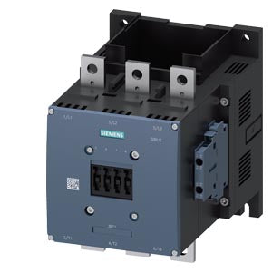 Siemens Power contactor, 3-pole, 2NO+2NC, 200 kW, no coil - 3RT1075-6LA06