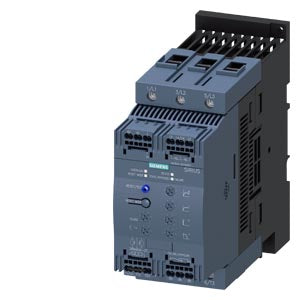 Siemens Sirius Soft starter, spring, 24VAC/DC, 55kW, 80A - 3RW4046-2TB05