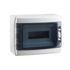 IDE Distribution box, 2 x 18 (36) Din rail, IP65
