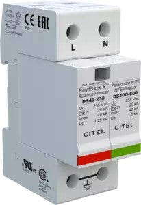 Citel DS42-230/G SPD, type 2, 1-phase, 230/400V