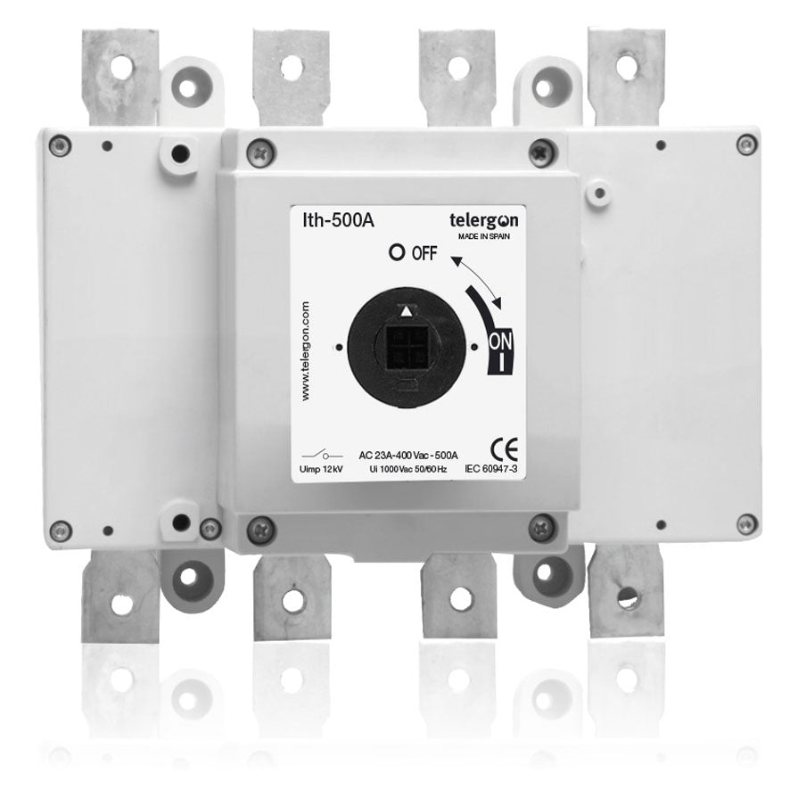 Telergon Switch disconnector, size 2, 3P + N, 630A