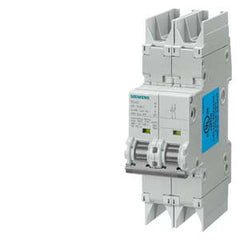 Siemens Circuit breaker, D-curve, 2-pole, 10kA, 3A