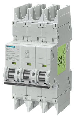 Siemens Circuit breaker, 3-pole, C, 10kA, 16A - 5SJ4316-7HG42