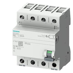 Siemens Residual current operated circuit breaker, 4-pole, type B - 5SV3747-4