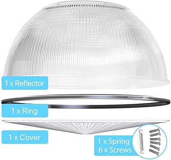 REFLECTOR ONLY FOR SS BAY 70W MH 400MM