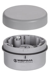 Werma Terminal element for base mounting, grey, 12-230VAC/DC