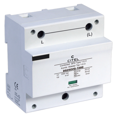Citel Type 1+2 AC surge protector - 1-pole DS250VG-1000