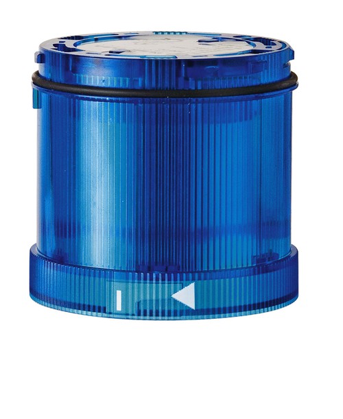 Werma Flashing light element, blue, 24VDC, 70 x 66mm