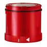 Werma LED Flashing light element, red, 24VDC, 70 x 66mm