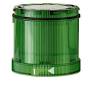 Werma LED Flashing light element, green, 24VDC, 70 x 66mm