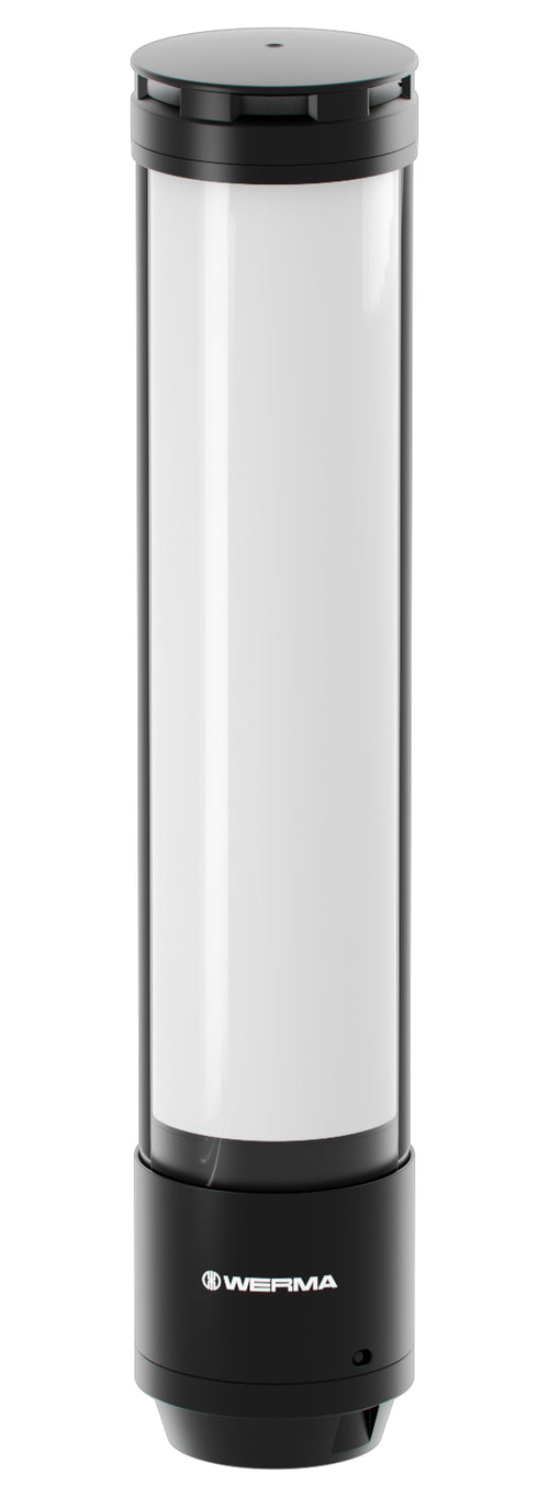 Werma eSIGN Modular signal tower with siren, 15 segments, 24V