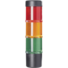 Werma RST56 Signal tower, green/yellow/red, base mounting, 24VDC