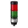 Werma RST56 Signal tower, green/red, base mounting, 24VDC
