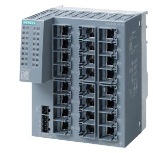 Siemens Scalance XC124 Unmanaged IE switch, 24x 10/100 Mbit/s - 6GK5124-0BA00-2AC2