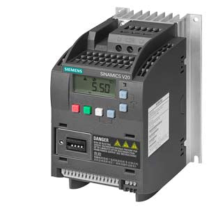 Siemens Sinamics V20 Inverter drive, 3-phase, 1.1kW - 6SL3210-5BE21-1UV0