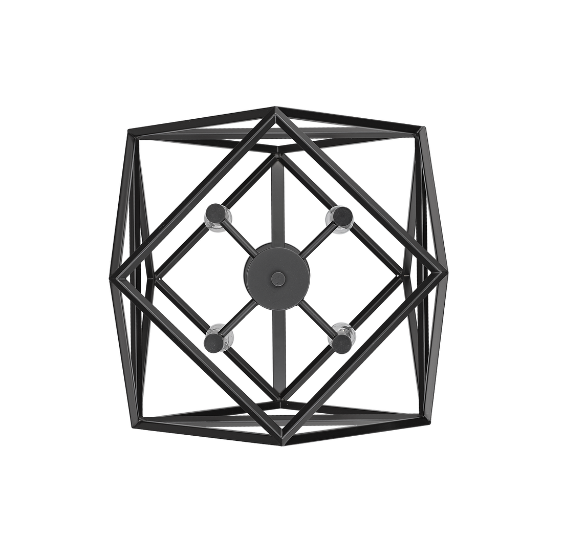 SOLANO PENDANT 600MM BLK